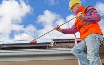 Barr Common soft wash roof cleaning